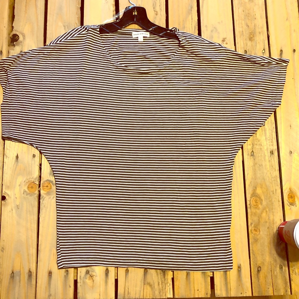 Zenana striped crop top